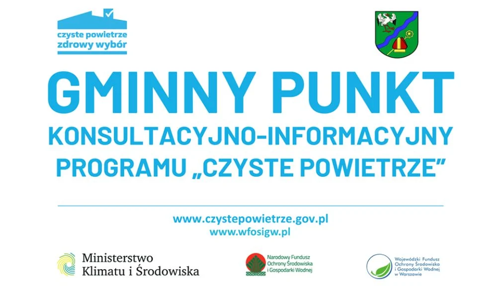 Spotkanie z mieszkańcami – Program "Czyste Powietrze"