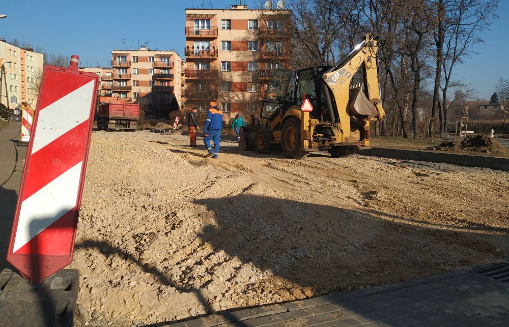 Powstaje parking na osiedlu Andaluzji