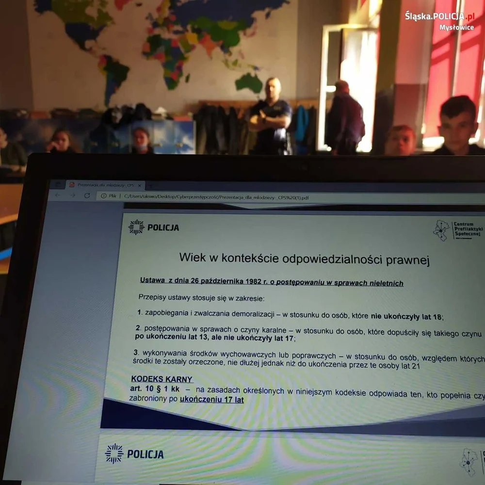 Prelekcje w Szkole Sportowej w Mysłowicach