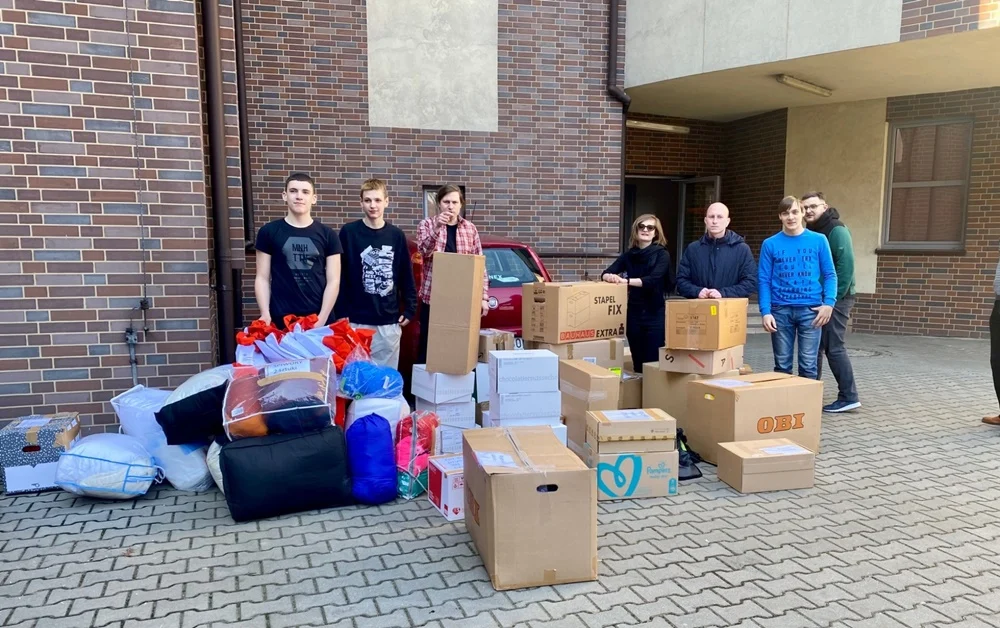 Pomoc dla uchodźców z Ukrainy płynie do Bytomia z całej Europy