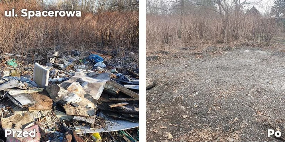 Kolejne dzikie wysypiska zlikwidowane