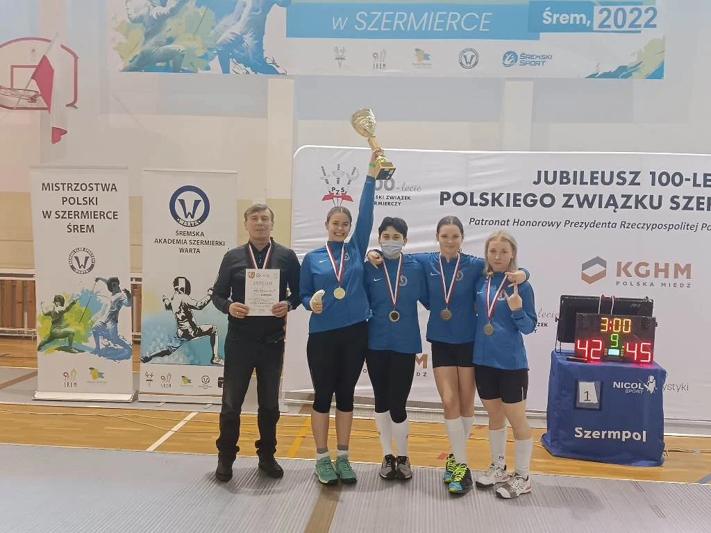 Medale dla szablistek TMS Zagłębie!