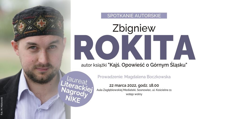 Zbigniew Rokita gościem Zagłębiowskiej Mediateki!