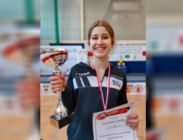 Zuzanna Cieślar złotą medalistką Młodzieżowych Mistrzostw Polski w szabli