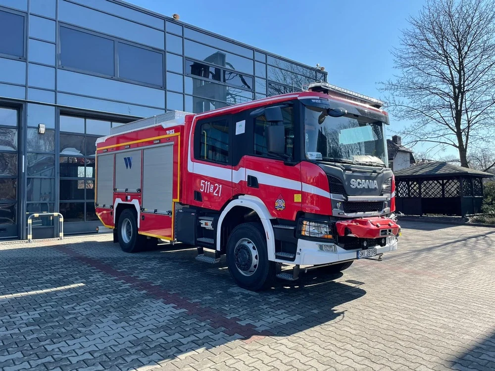 Nowy wóz dla Komendy Powiatowej PSP Mikołów