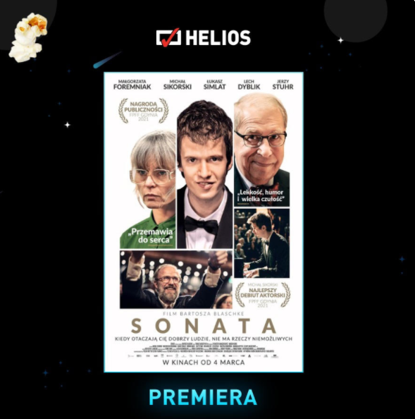 Filmowe przeboje na ekranach kin Helios!