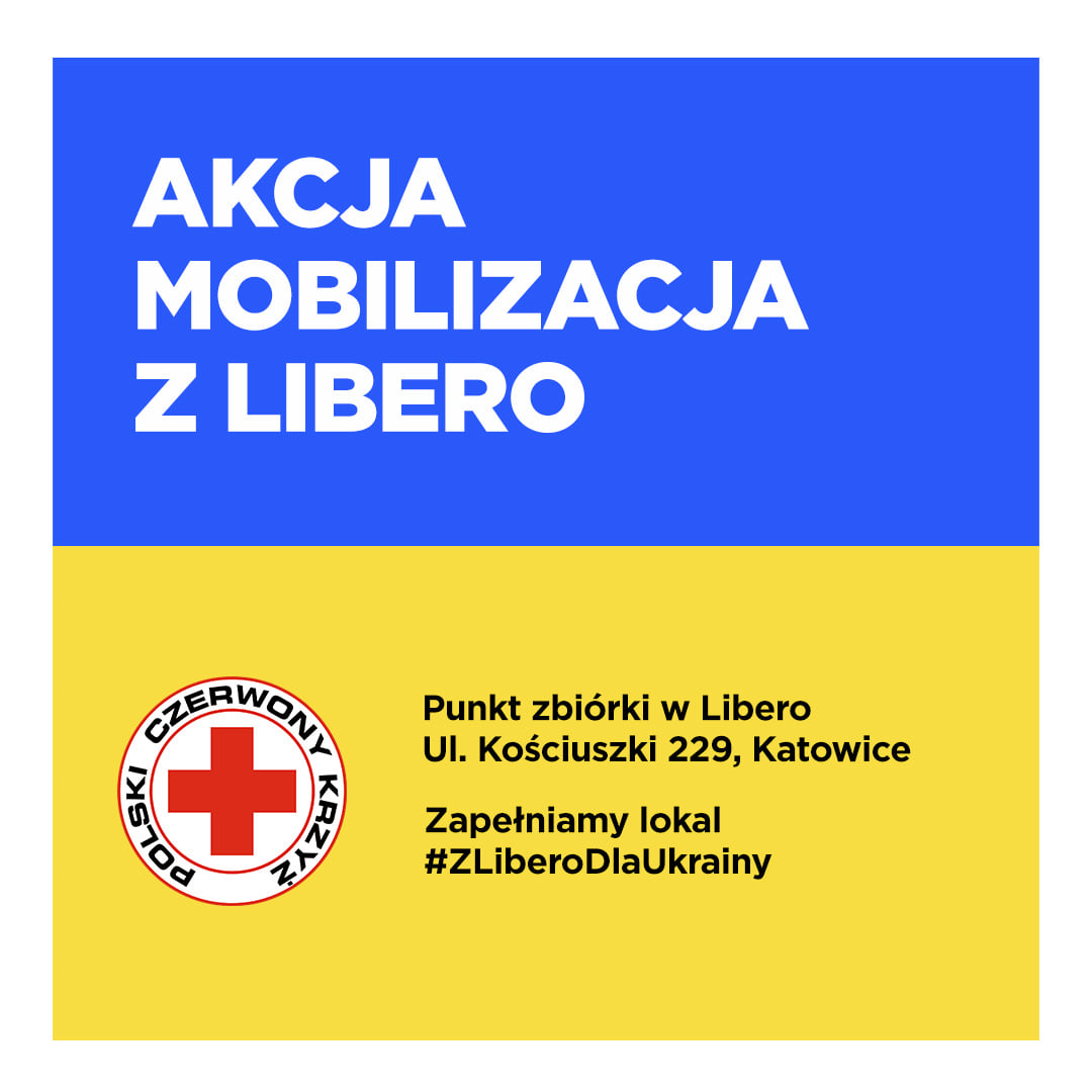 Libero i Polski Czerwony Krzyż na pomoc Ukrainie!