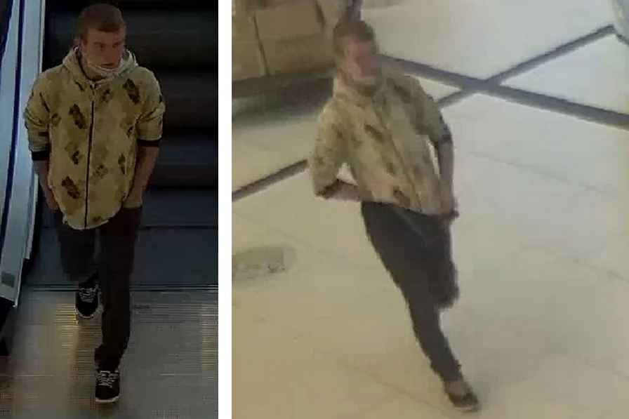 Jest podejrzewany podejrzany o kradzież okularów. Rozpoznajesz go?