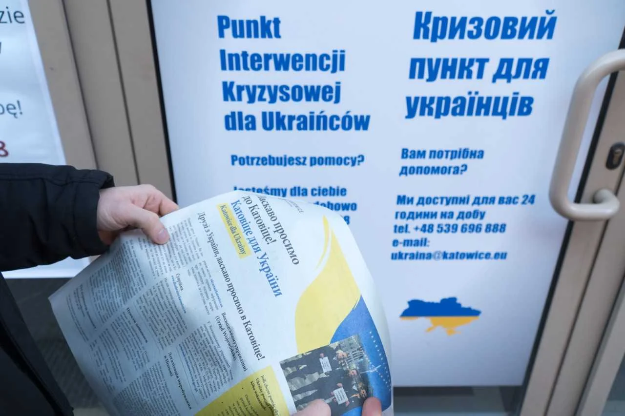 W Katowicach przygotowano specjalny informator w języku ukraińskim