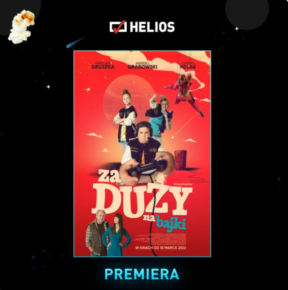 Wiosenne propozycje na ekranach kin Helios!