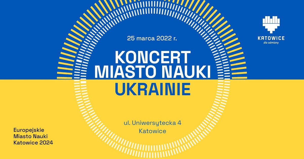 Koncert charytatywny "Miasto Nauki Ukrainie"
