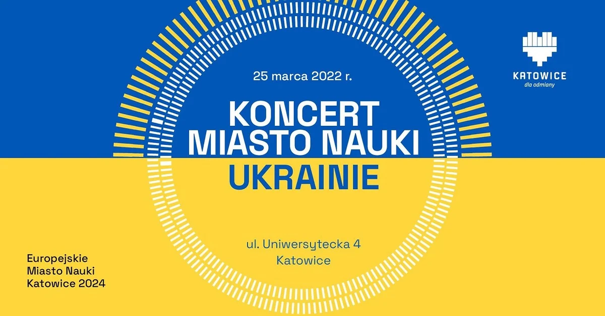 Koncert charytatywny "Miasto Nauki Ukrainie"
