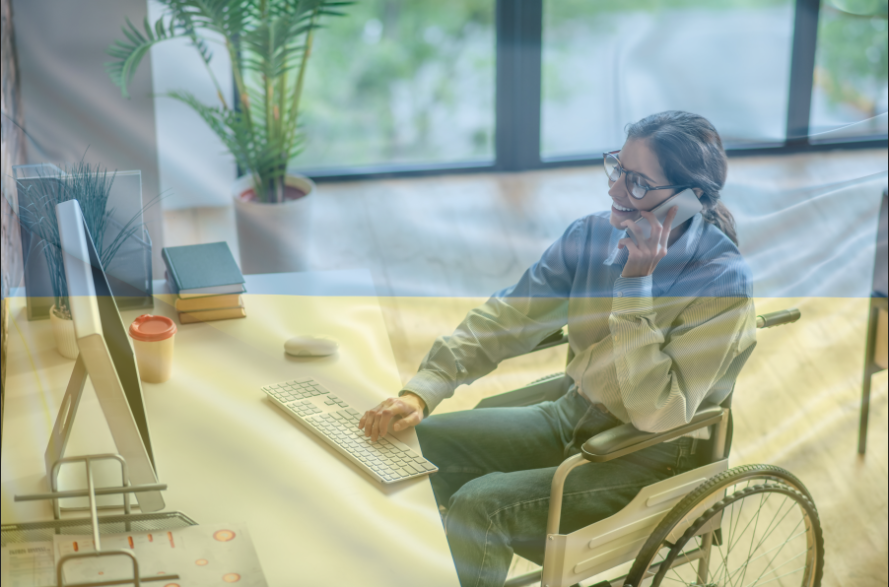 Obywatele Ukrainy z niepełnosprawnością w Polsce