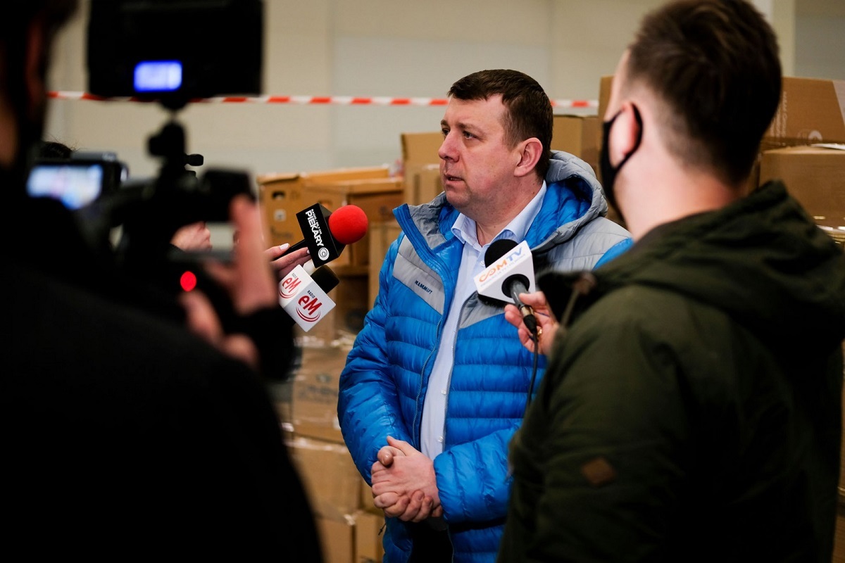 Kolejny tir zapełniony! Chorzów na rzecz Tarnopola i Ukrainy