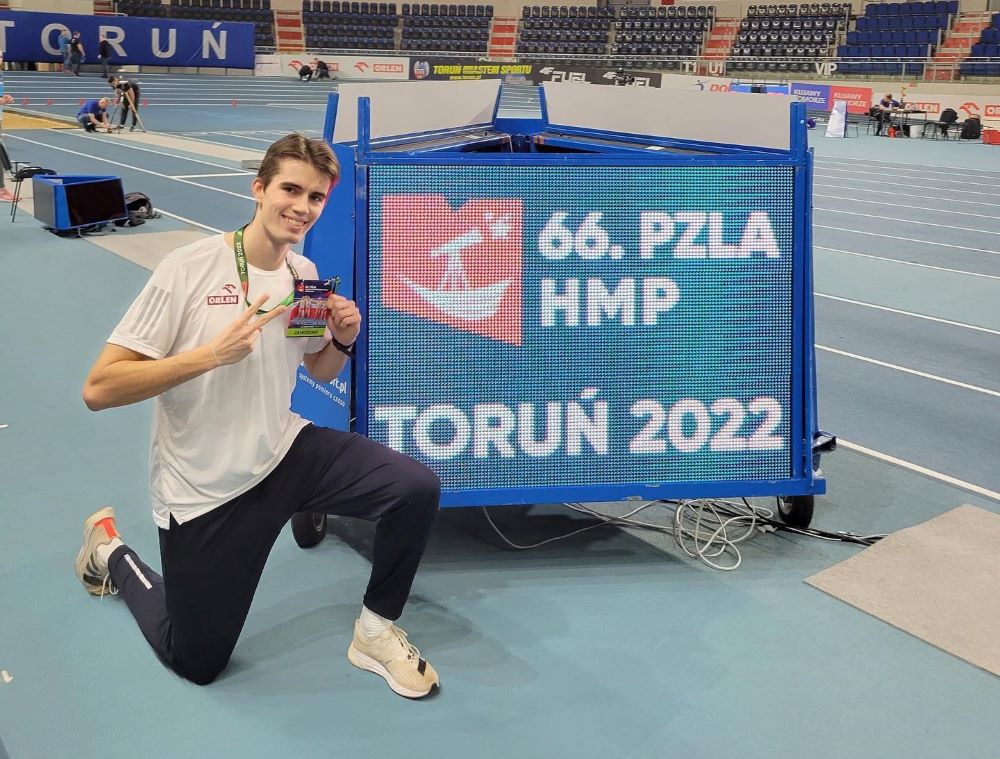 Kajetan Duszyński Halowym Mistrzem Polski!