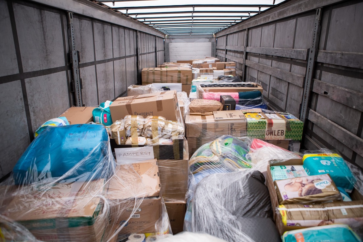 Transport z miejskiej zbiórki dotarł do Tarnopola