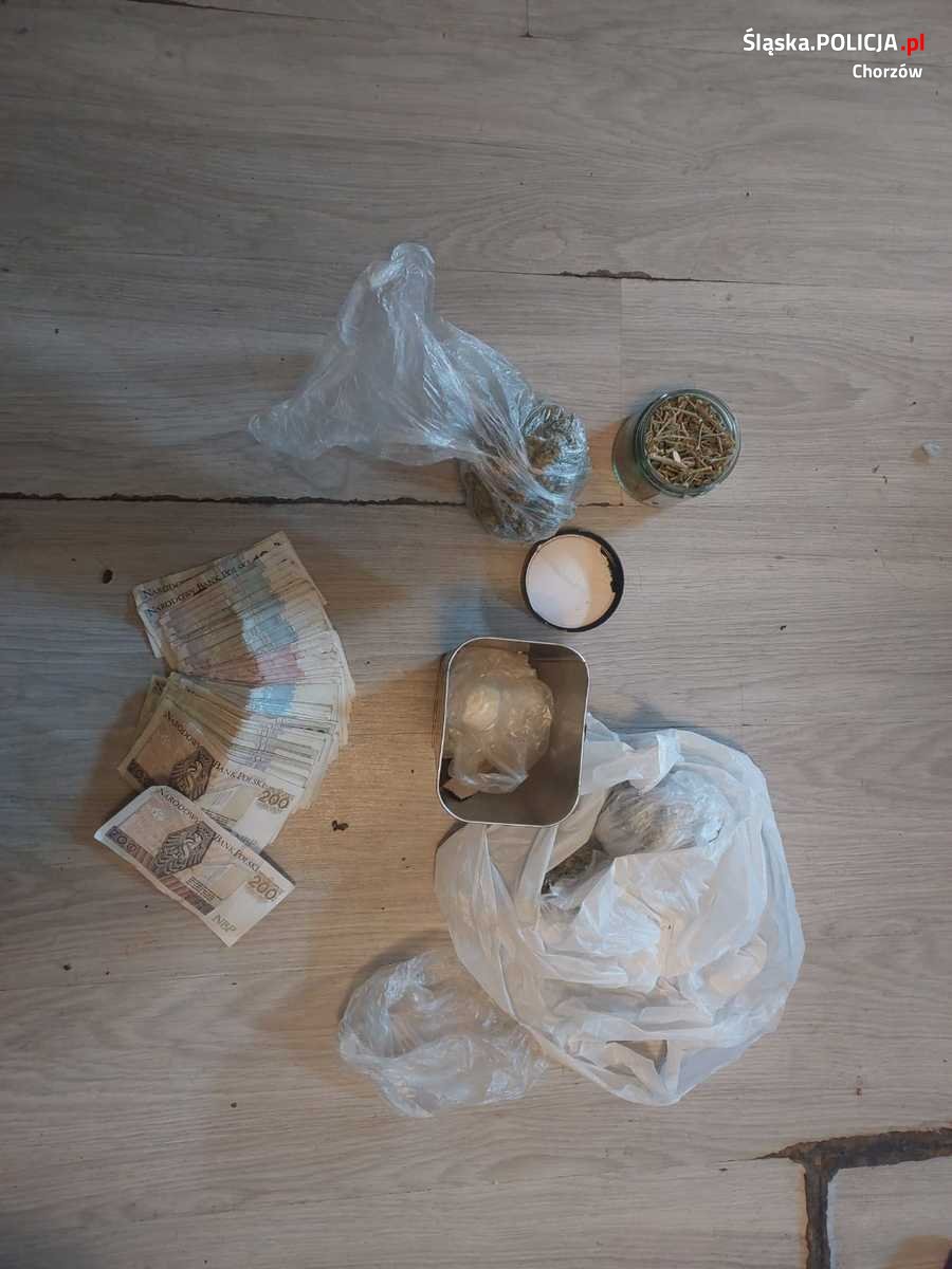 21-latek posiadał prawie 200 gramów marihuany i ponad 180 działek dilerskich amfetaminy