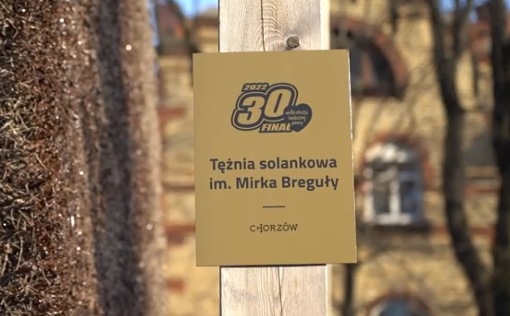 Tężnia solankowa w Chorzowie otrzymała imię Mirka Breguły. Tak będzie przez rok