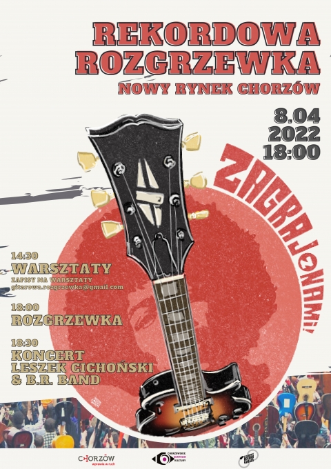 Gitarowa rozgrzewka na chorzowskim rynku już w kwietniu!