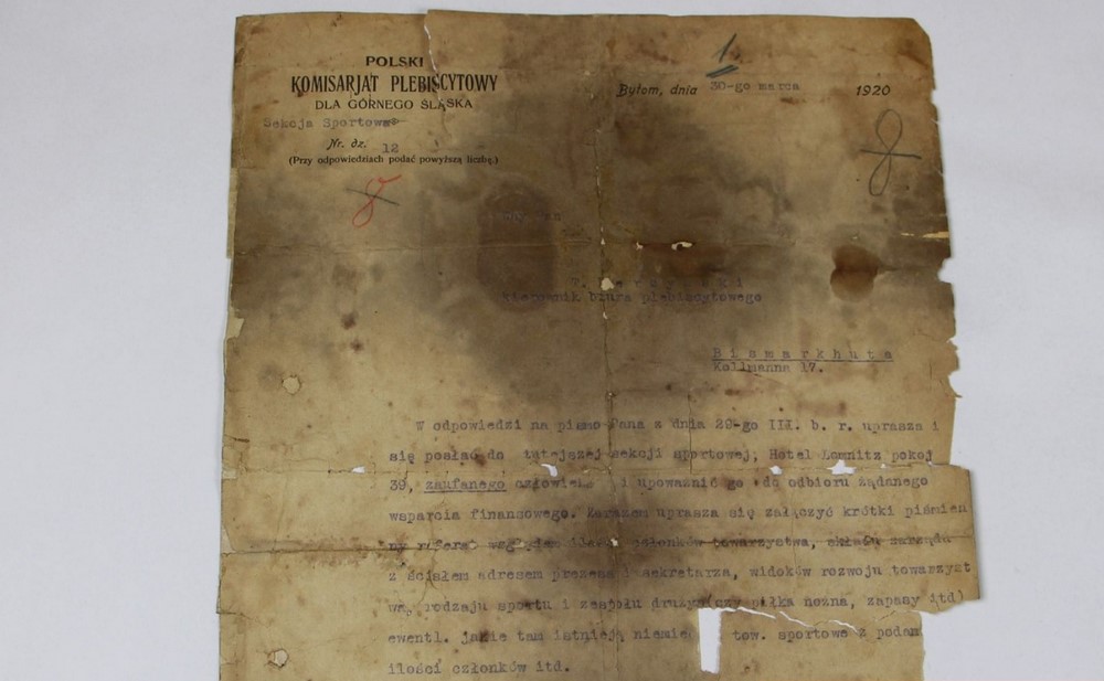 Niesamowicie odkrycie sprzed 102 lat. Odnaleziono dokument o powstaniu Ruchu Chorzów