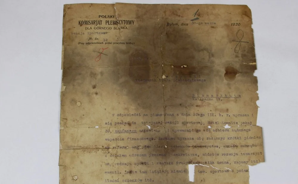 Niesamowicie odkrycie sprzed 102 lat. Odnaleziono dokument o powstaniu Ruchu Chorzów