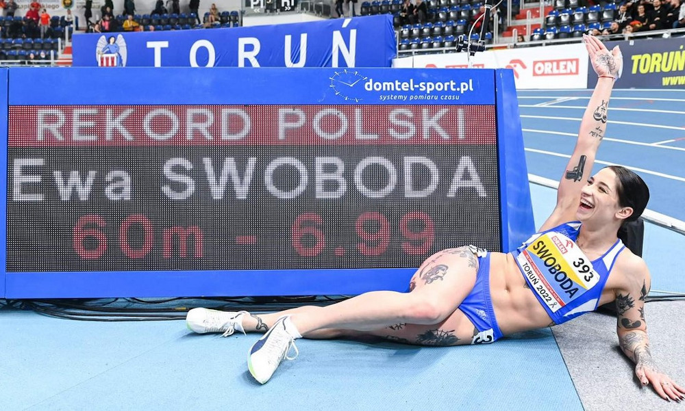 Ewa Swoboda z rekordem kraju. Żorzanka zdobyła złoto w Halowych Mistrzostwach Polski