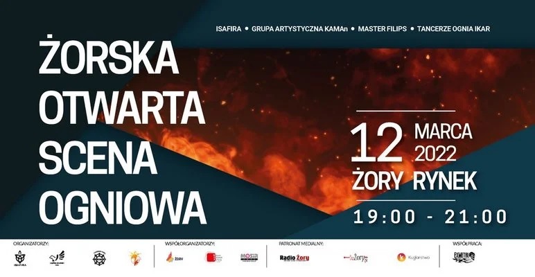 Żorska Otwarta Scena Ogniowa – niezwykle efektowna impreza w szczytnym celu!