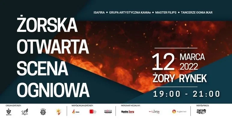 Żorska Otwarta Scena Ogniowa – niezwykle efektowna impreza w szczytnym celu!