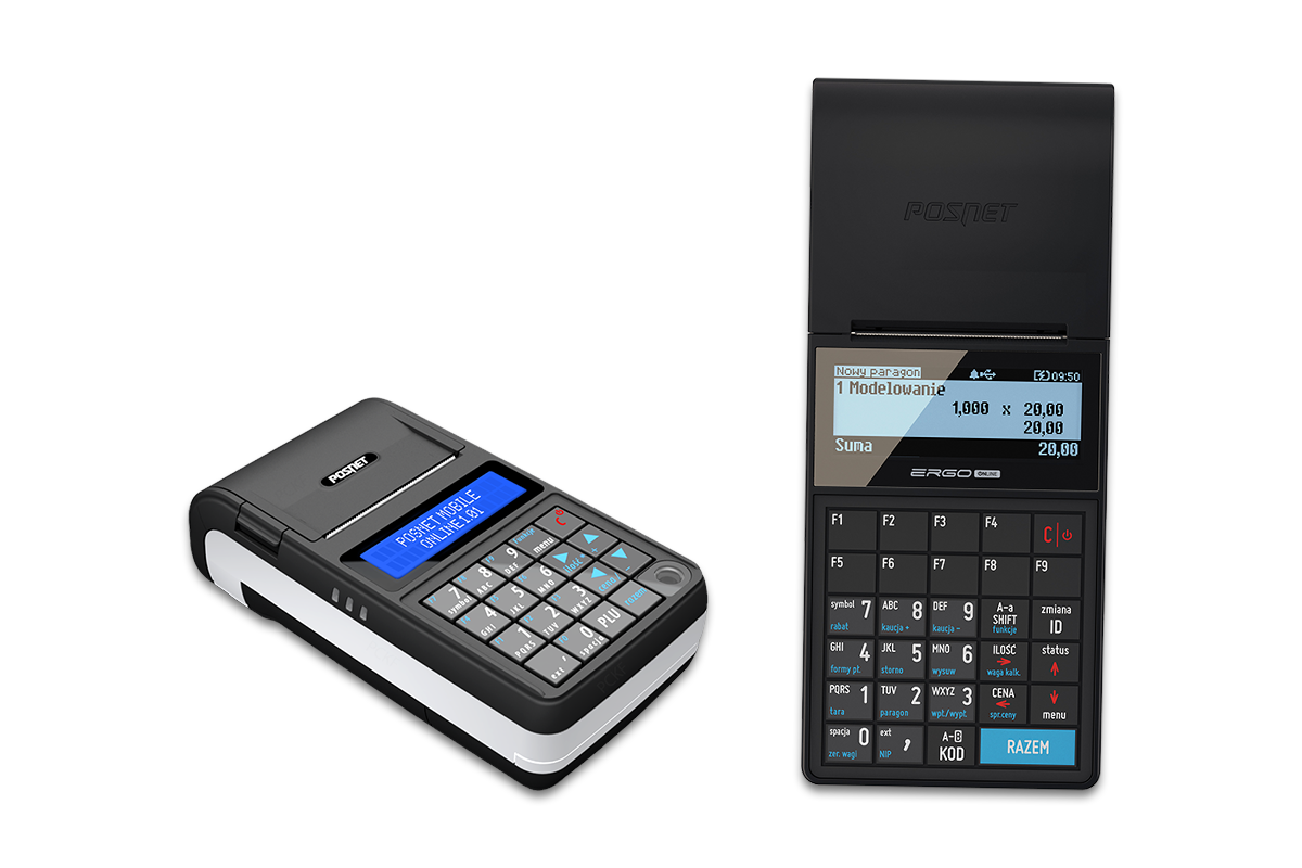 Kasy fiskalne Posnet – Mobile Online i Ergo Online