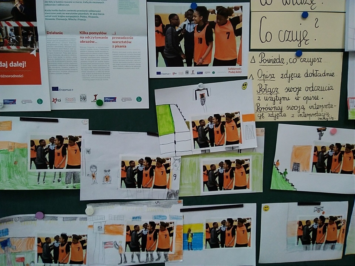 Warsztaty "Solidarność. Podaj dalej!" w Centrum Kształcenia Zawodowego w Żorach