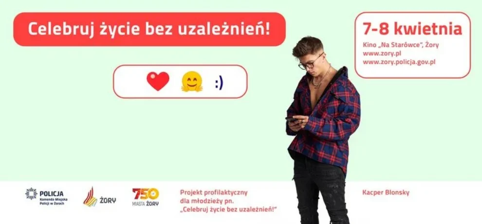 Popularny youtuber spotka się z młodzieżą w ramach projektu profilaktycznego