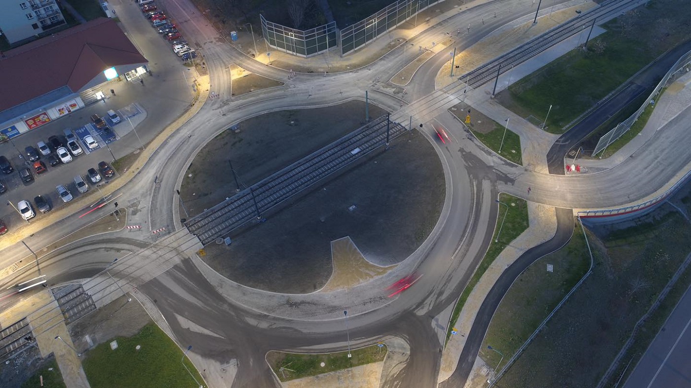 Rondo w Zaborzu już otwarte! Od teraz możemy zjechać na DTŚ w kierunku Katowic