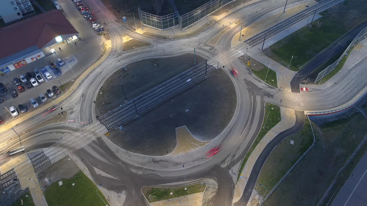 Rondo w Zaborzu już otwarte! Od teraz możemy zjechać na DTŚ w kierunku Katowic