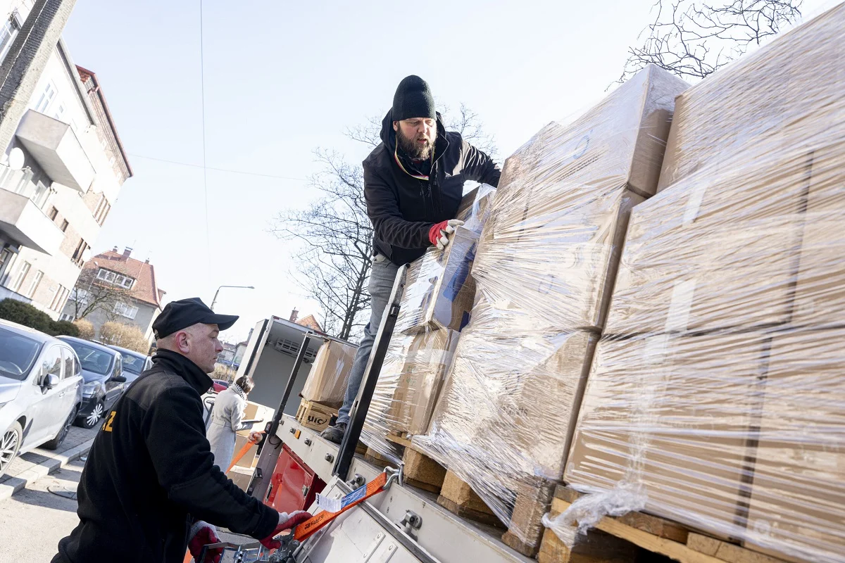 Wyruszył pierwszy transport pomocy humanitarnej zabrzan dla Ukrainy!