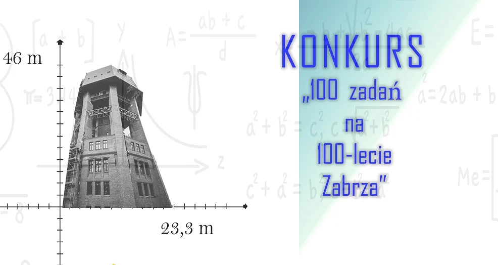 Konkurs "100 zadań na 100-lecie Zabrza" dla uczniów z Zabrza