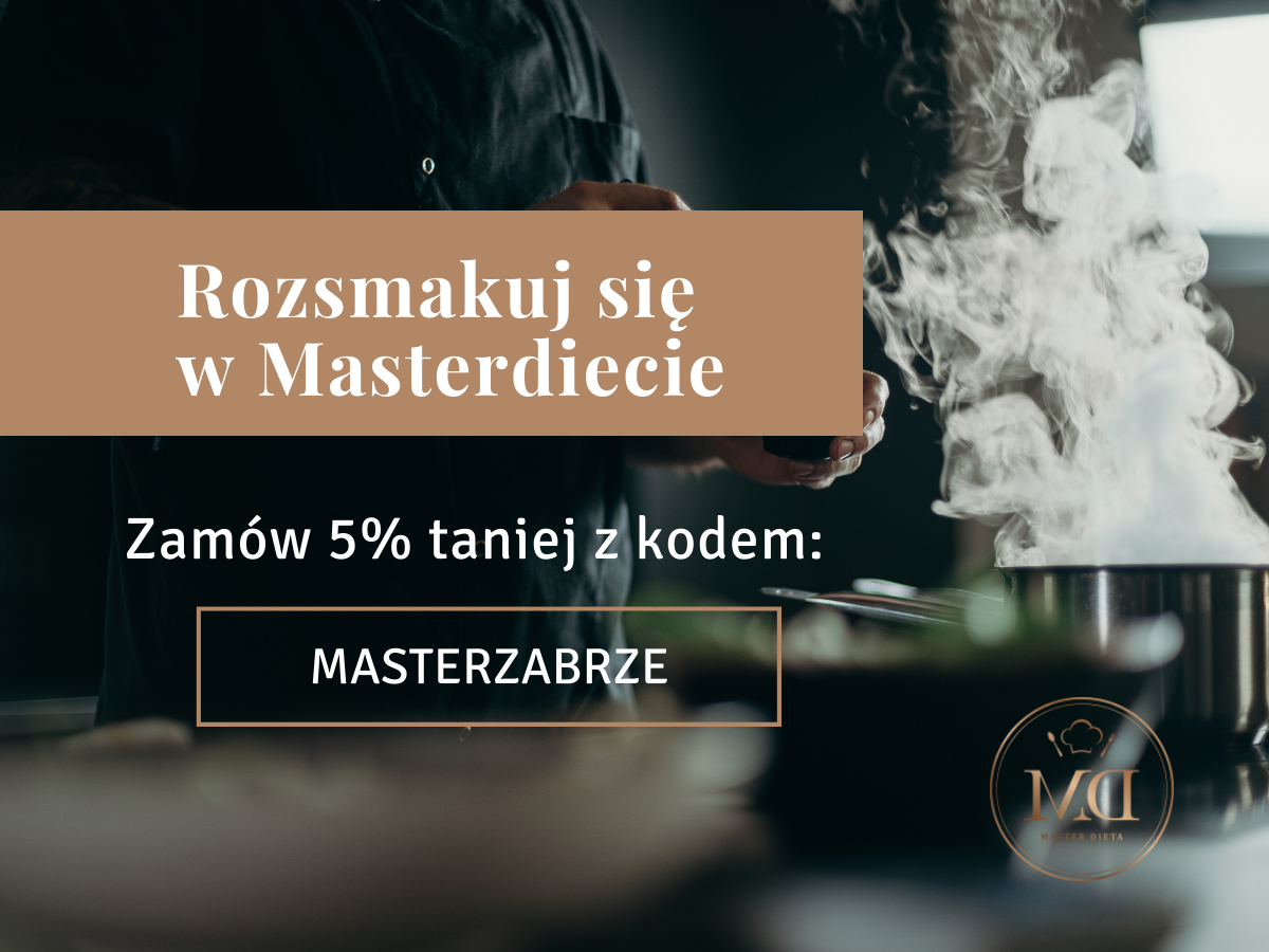 Rozkoszuj się w Masterdiecie 5% taniej!