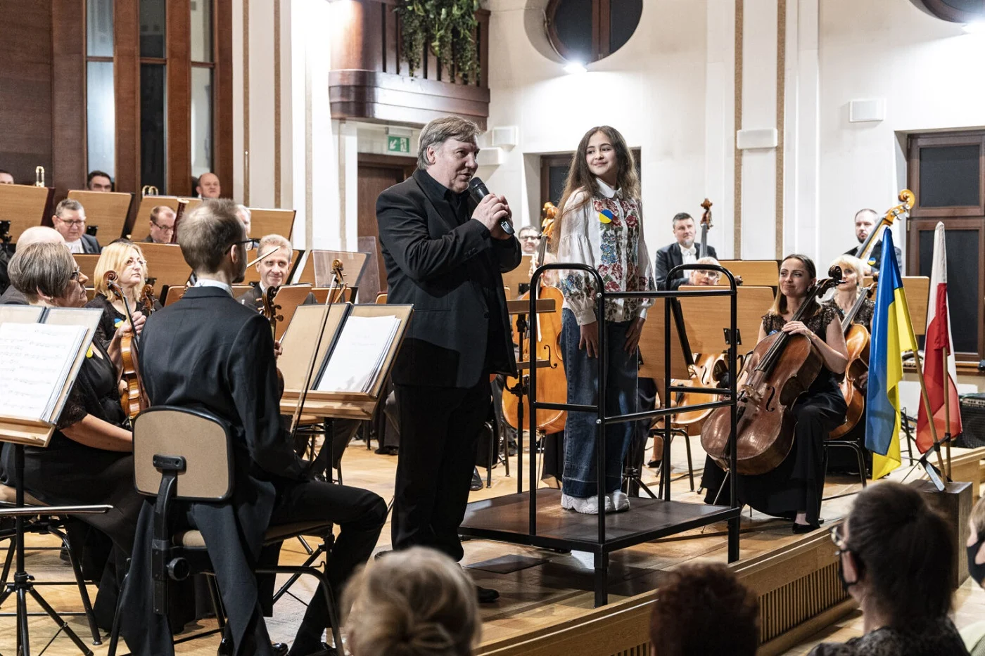 Zabrzańscy filharmonicy zagrali z myślą o walczącej Ukrainie
