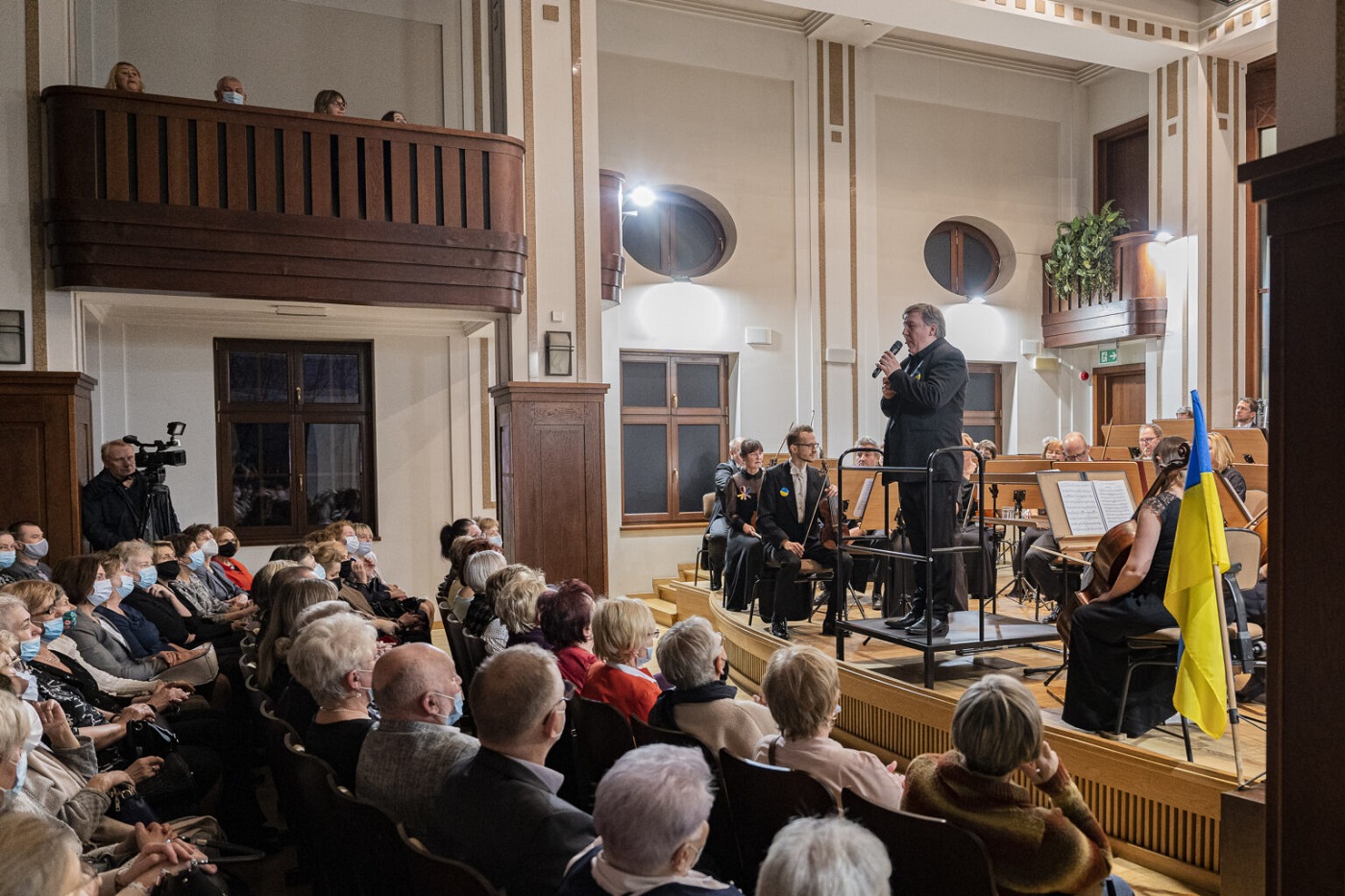 Zabrzańscy filharmonicy zagrali z myślą o walczącej Ukrainie