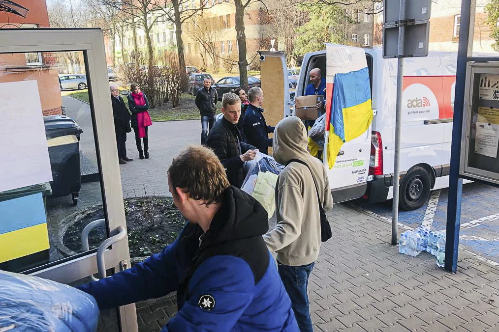Do Zabrza trafiają kolejne transporty z pomocą dla Ukrainy!