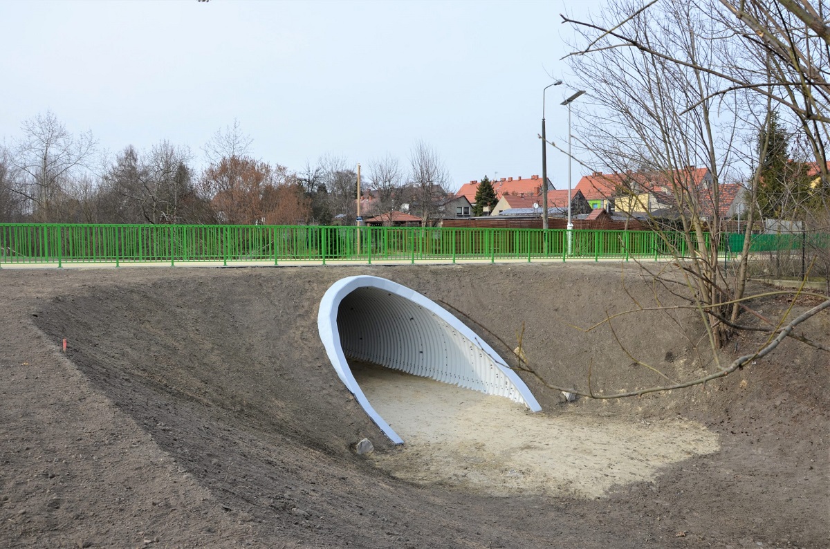 Kładka przy Heweliusza już prawie gotowa!