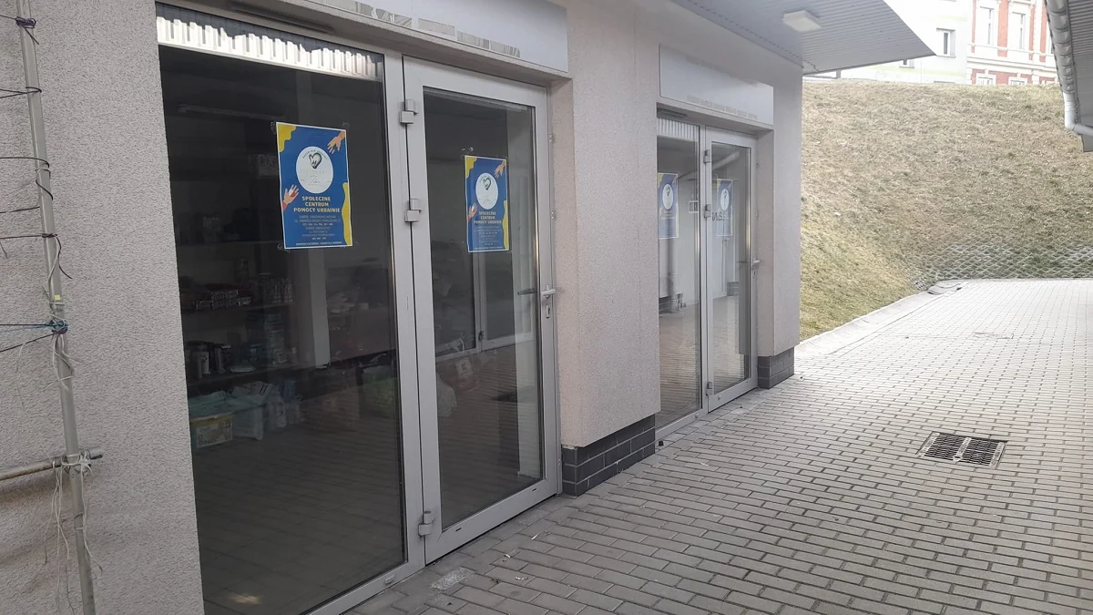 Dziś otwarcie punktu Społecznego Centrum Pomocy Ukrainie na Targowisku Miejskim