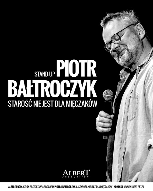 Piotr Bałtroczyk z programem "Starość nie jest dla mięczaków" w Rudzie Śląskiej