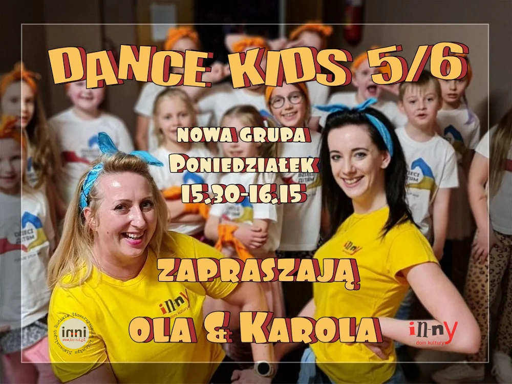 "Dance-Kids 5/6" nowa grupa taneczna