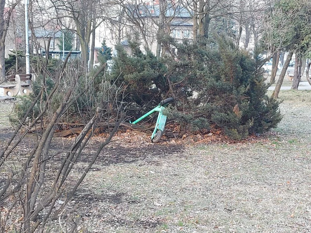 Problemy z hulajnogami elektrycznymi w Rudzie Śląskiej. Na co skarżą się mieszkańcy?