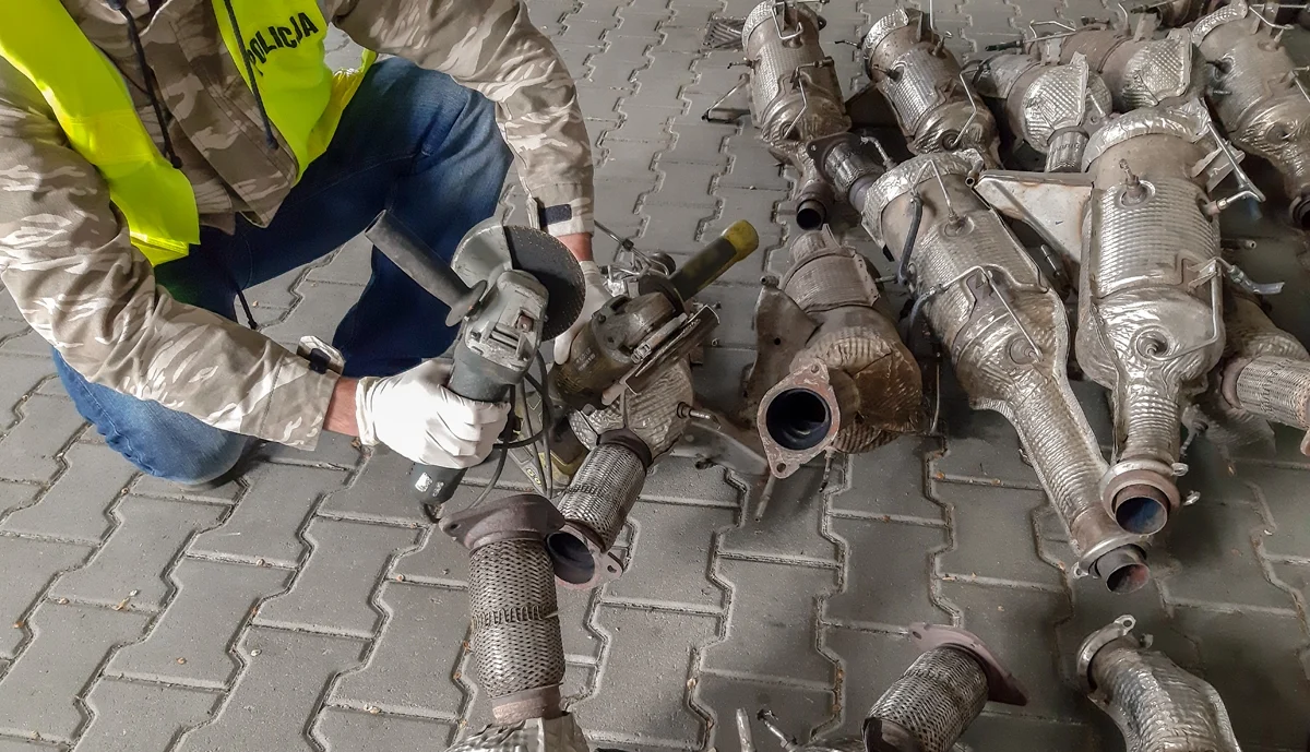 Złodzieje katalizatorów znowu dają o sobie znać