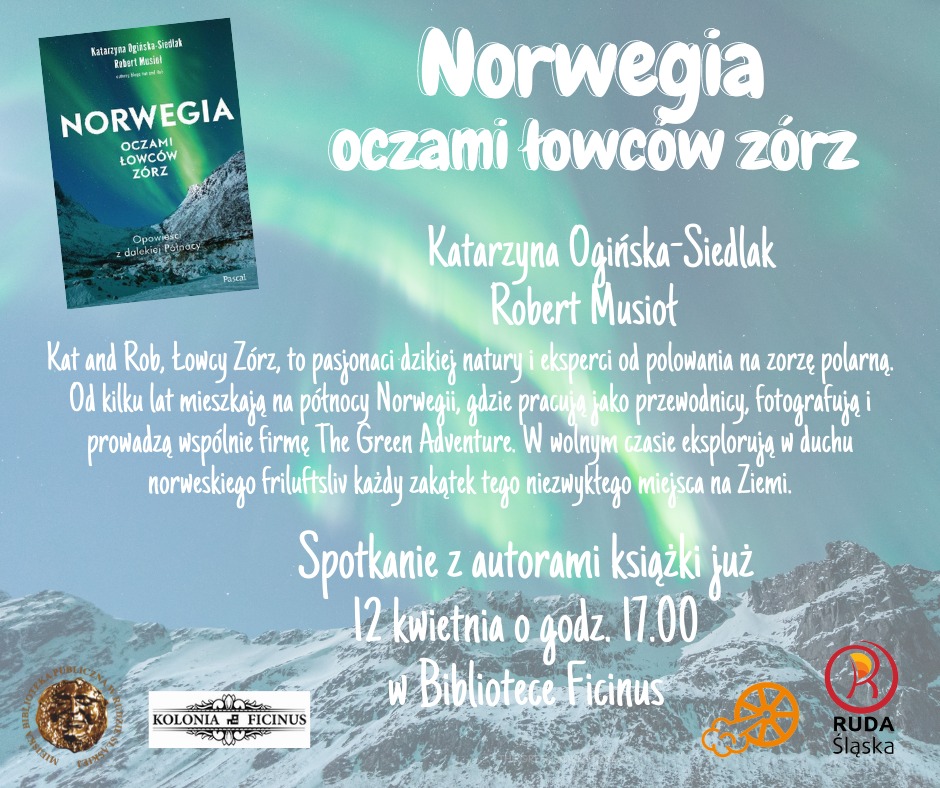 Spotkanie z łowcami zórz w Bibliotece Ficinus