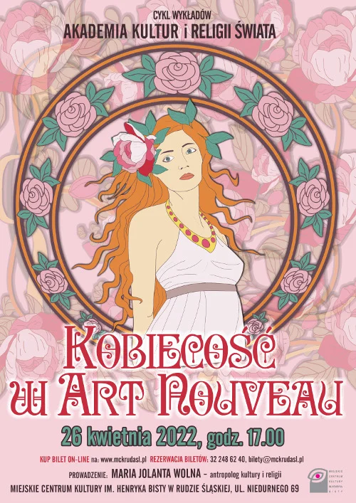 Akademia Kultur i Religii Świata - Kobiecość w Art Nouveau