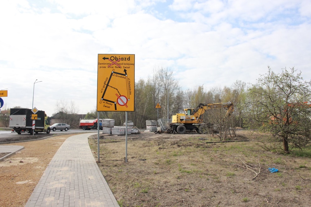 Od 30 kwietnia zamknięty zostanie ruch przez przejazd kolejowy na ulicy Nowy Świat