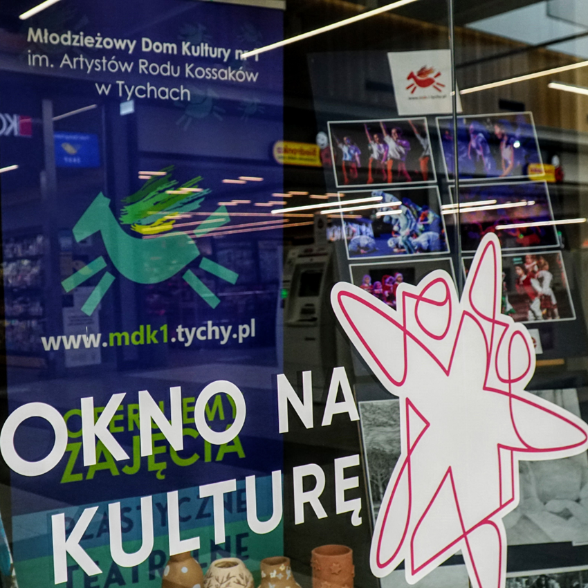 Okno na Kulturę z pracami podopiecznych MDK 1 w Tychach