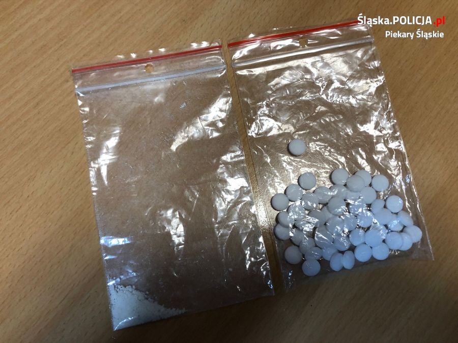 37-latek został zatrzymany z amfetaminą